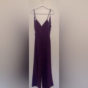 Purple jumpsuit